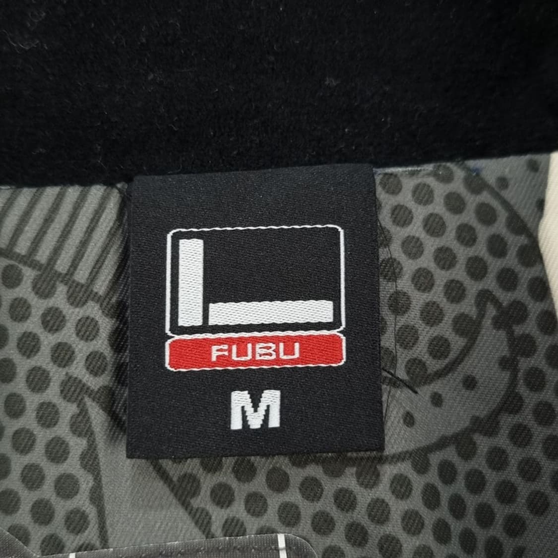 [푸부] 빈티지 그래픽 패턴 올드스쿨 후드 바람막이 자켓 M18951 상품이미지9