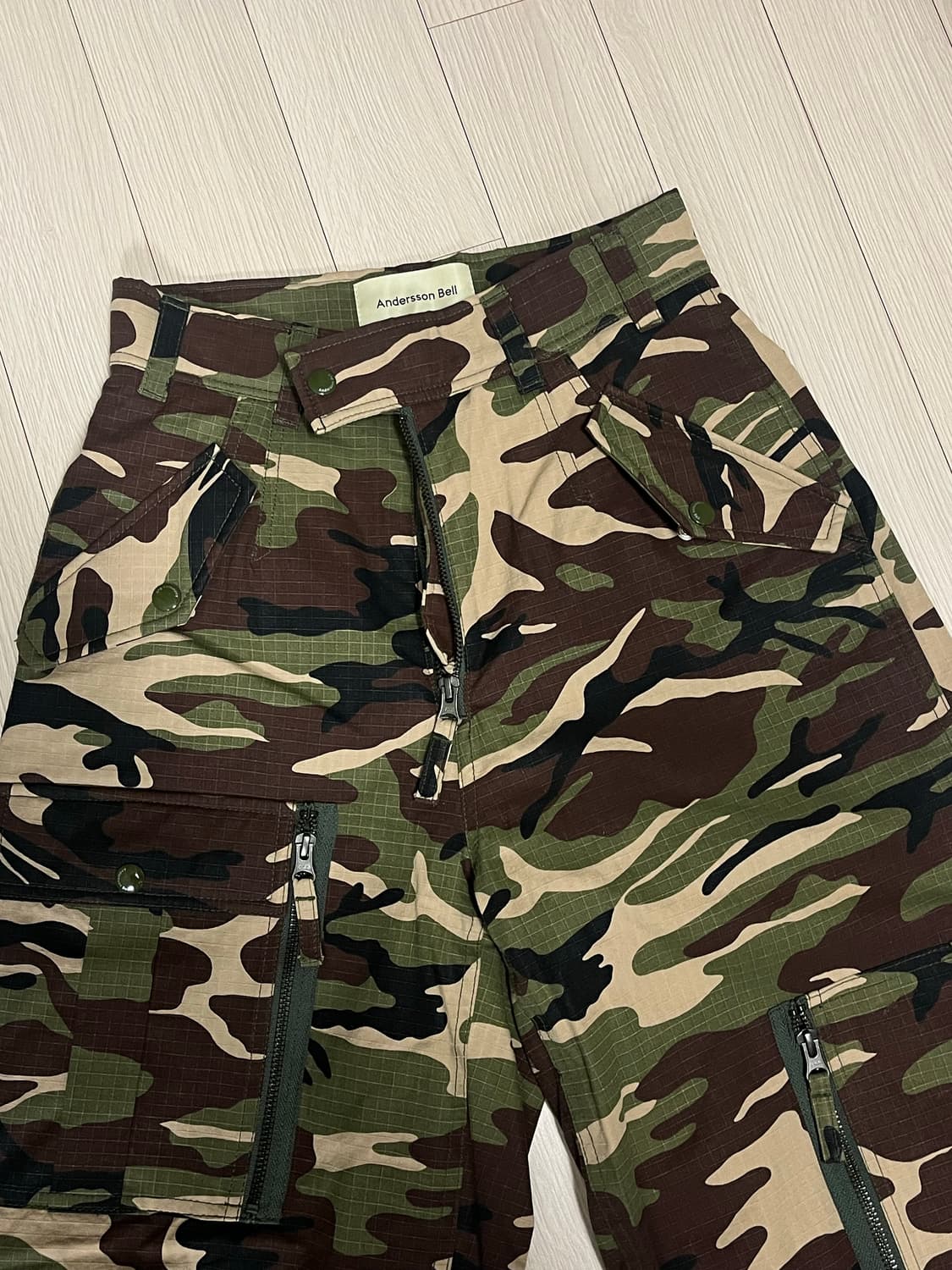ADSB 앤더슨벨 패딩 카모플라쥬 팬츠 상품이미지3