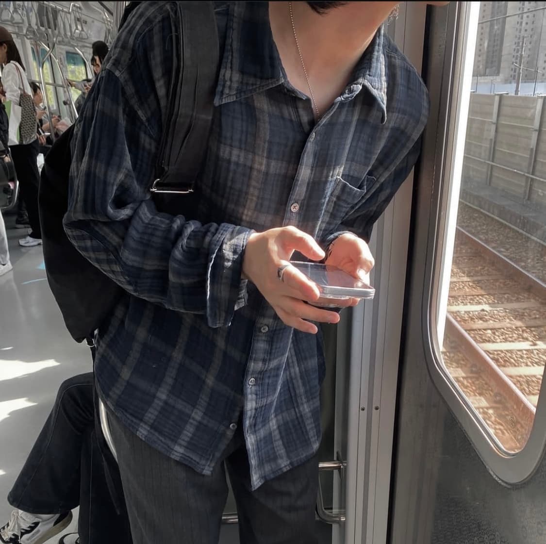 해칭룸 린넨 아카이브 투페이스 셔츠 4 상품이미지2