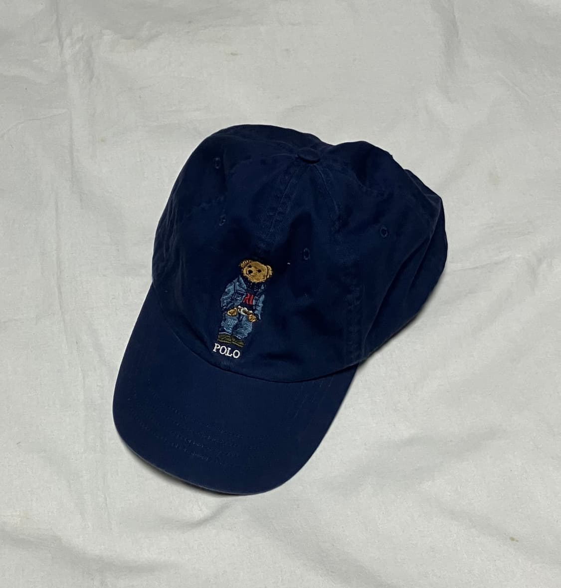 폴로 랄프로렌  폴로베어 볼캡 네이비 상품이미지1