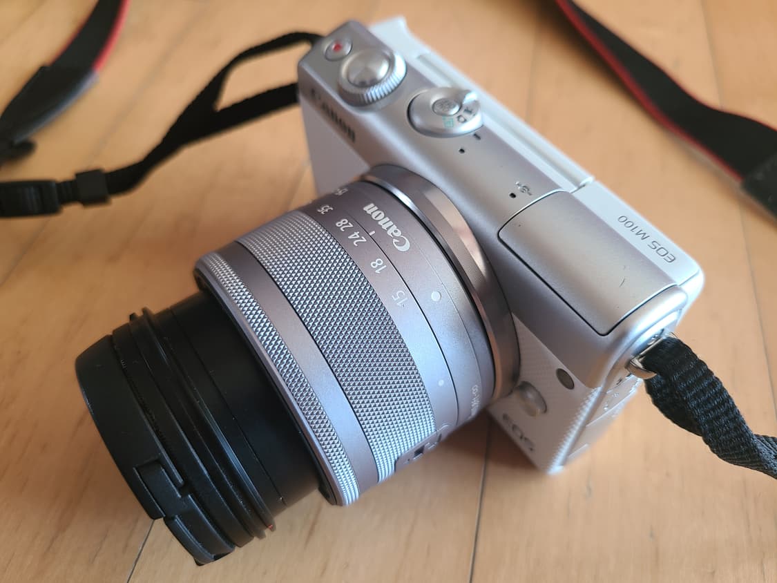 캐논 EOS M100 미러리스 카메라 바로 사용 가능 상품이미지5
