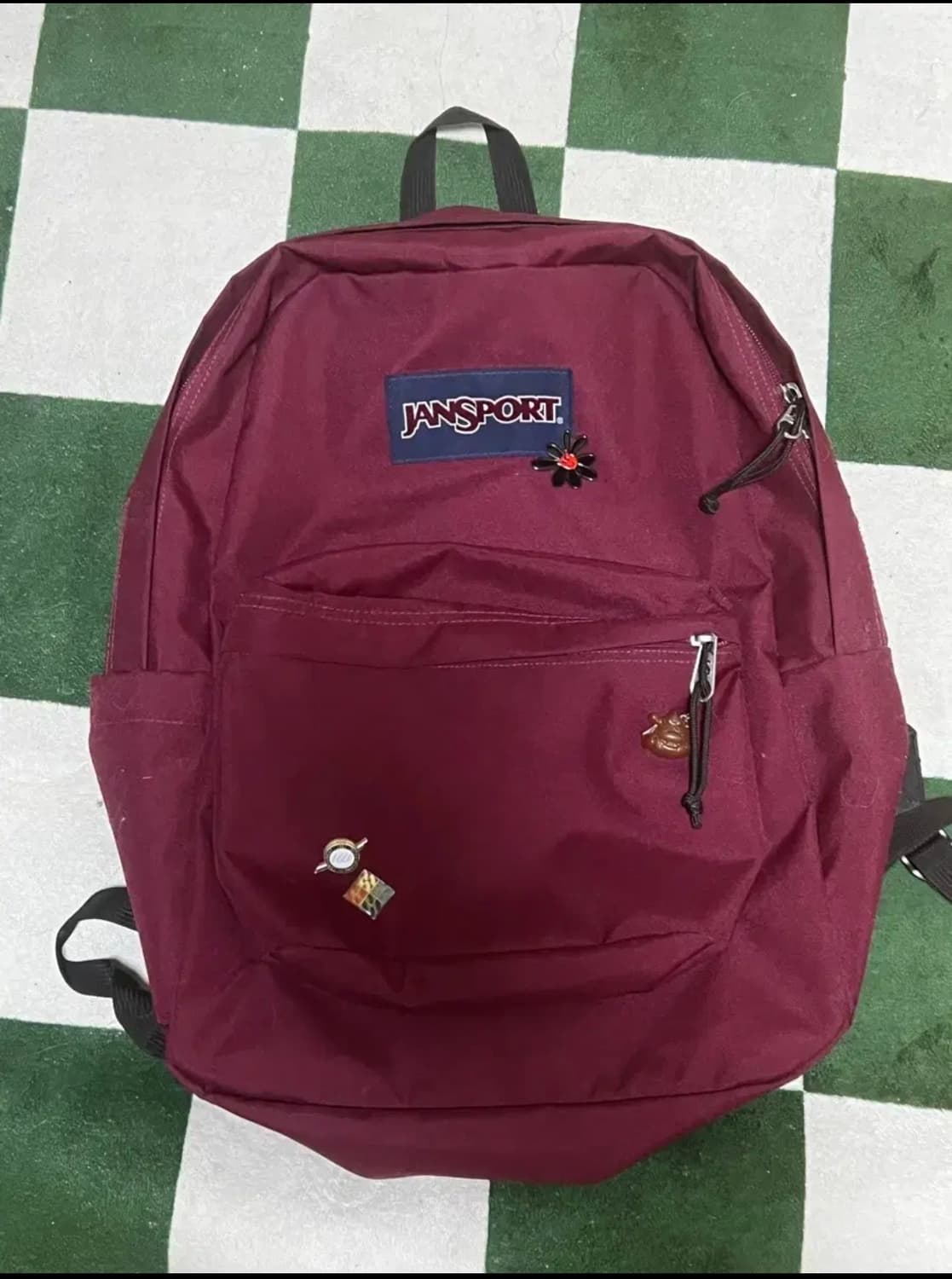 잔스포츠 백팩 버건디 상품이미지1