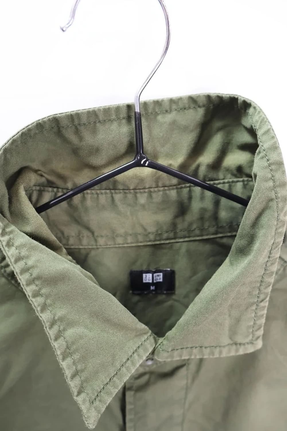 유니클로 카키 셔츠 상품이미지6