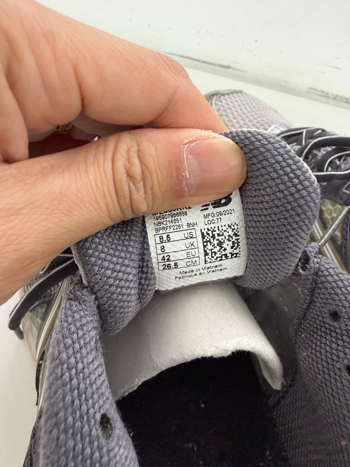 정품) 뉴발란스 860 V2 운동화 265 상품이미지8