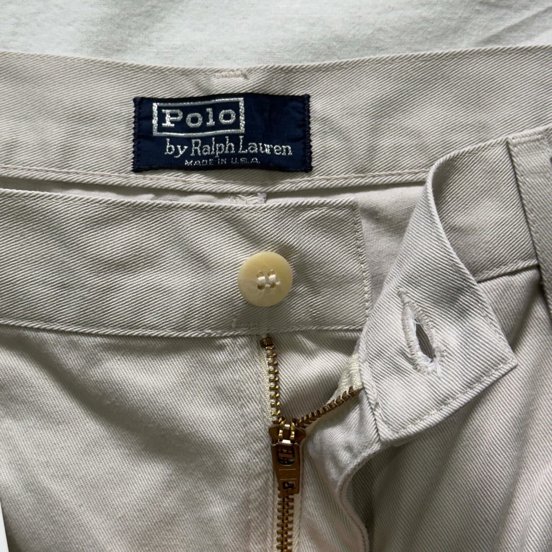 90s 폴로 랄프로렌 투턱 치노팬츠 36X30 상품이미지4