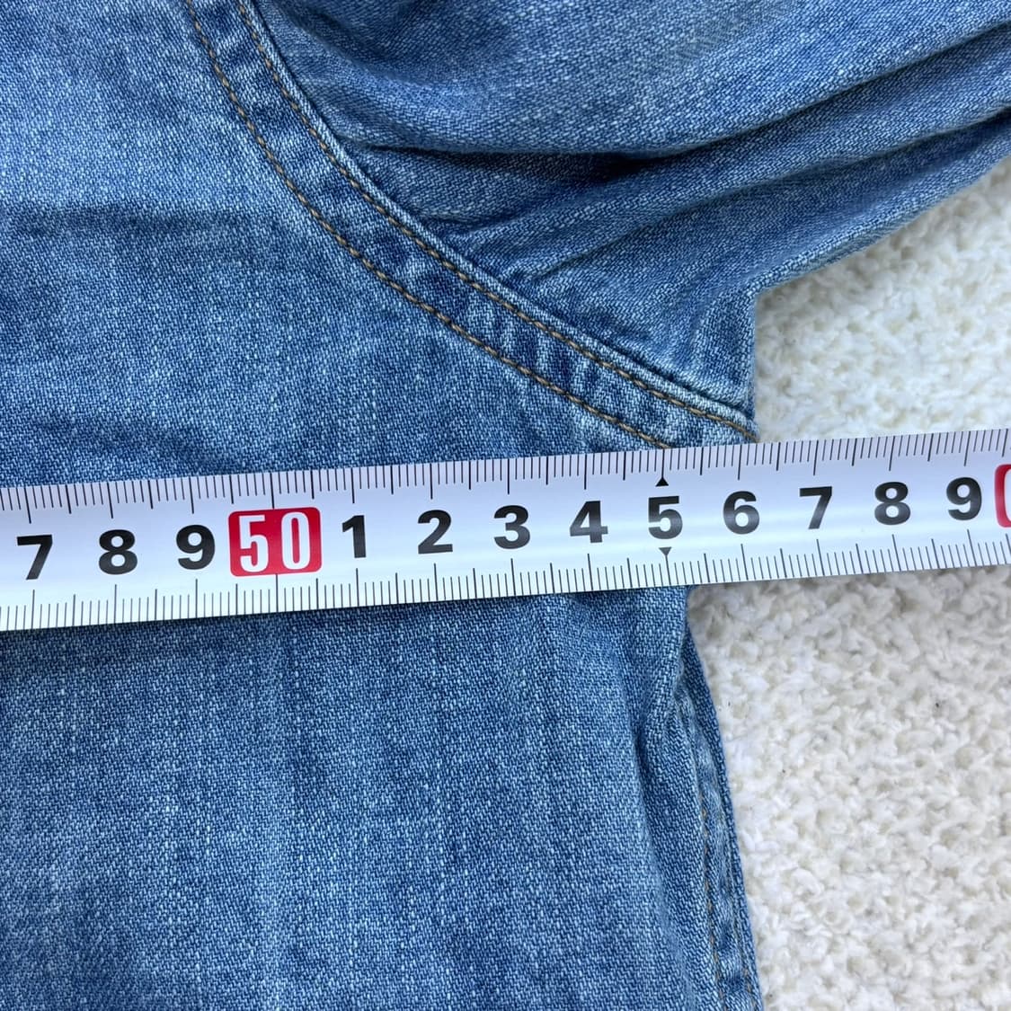 L/S H&M 빈티지 웨스턴 데님 셔츠 0326E 상품이미지7