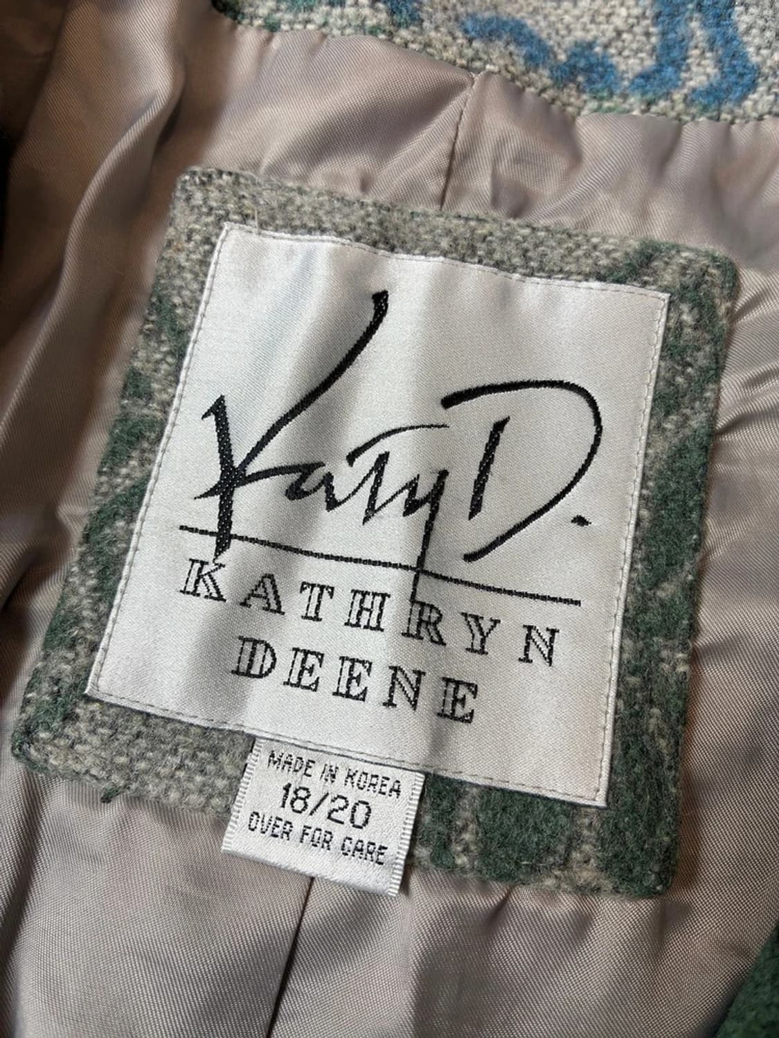 캐서린딘 Kathryn Deene 에스닉 더플 코트 PN7955 상품이미지5