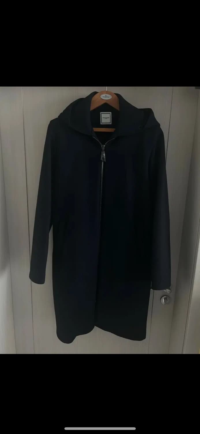 우영미 네오프렌 후드 코트 50 상품이미지1