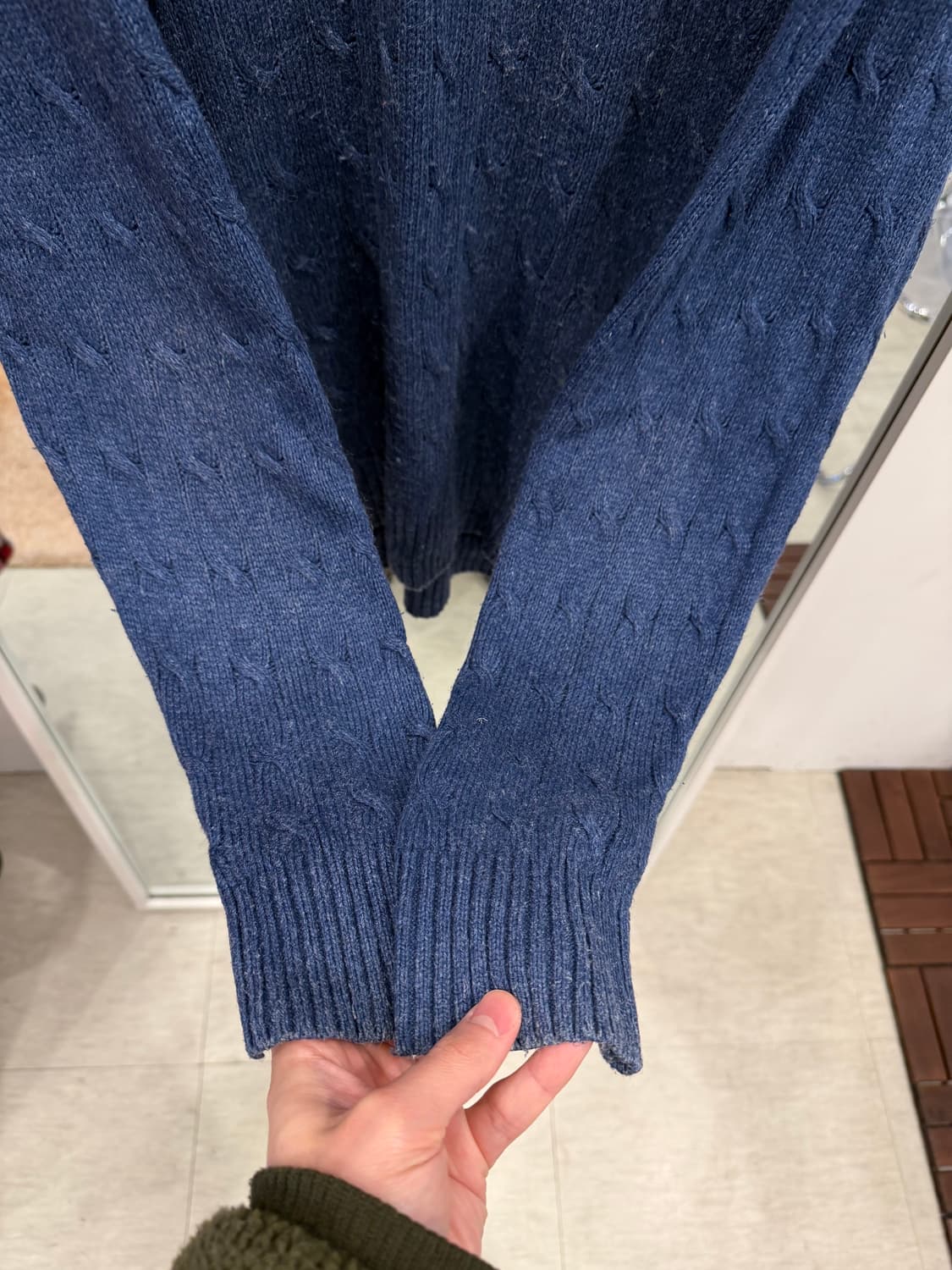 Polo ralph lauren 폴로 랄프로렌 크루넥 케이블 니트 상품이미지3