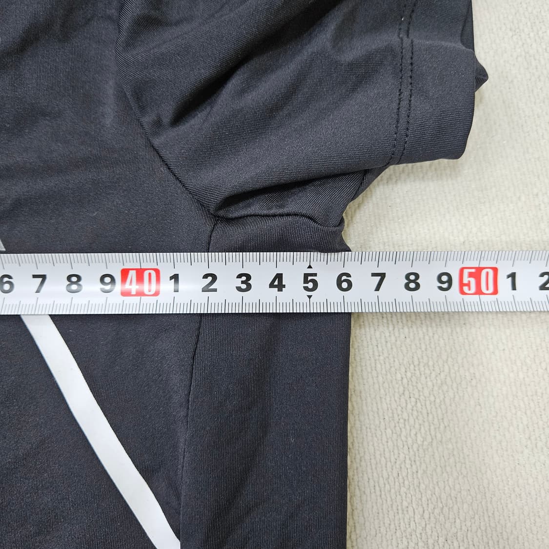 L 다이나핏 스몰로고 블랙 반팔티 0317Y 상품이미지5