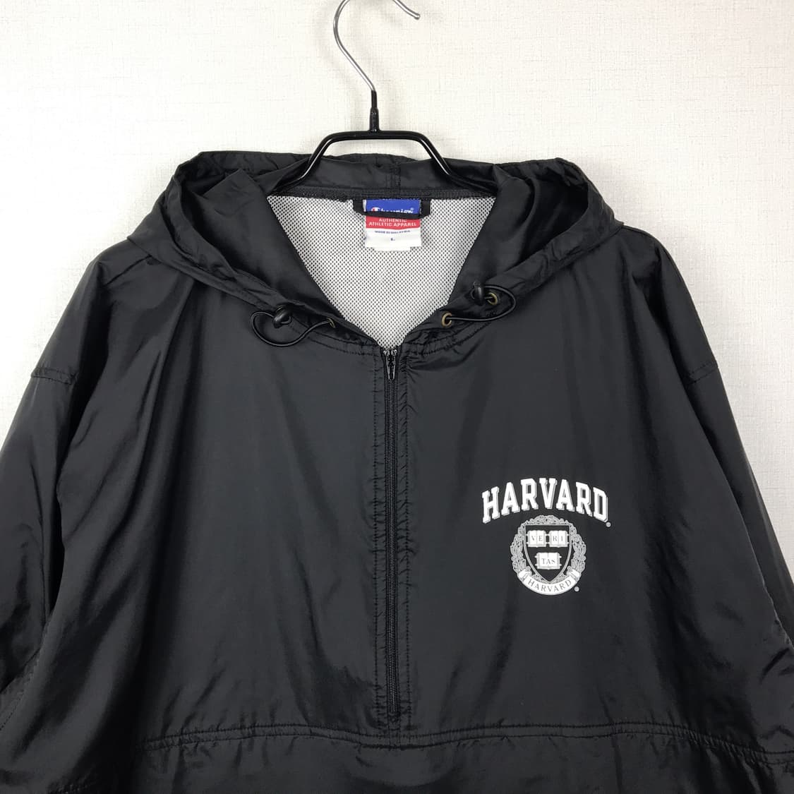 챔피온 하버드 올드스쿨 아노락 바람막이 남성L 상품이미지3
