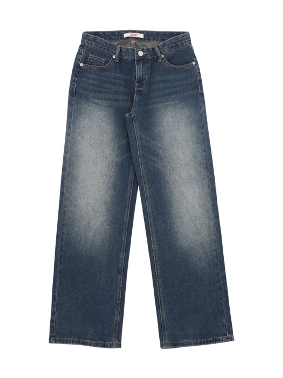 오디너리 홀리데이 빈티지 로우 데님 팬츠[blue] 상품이미지2