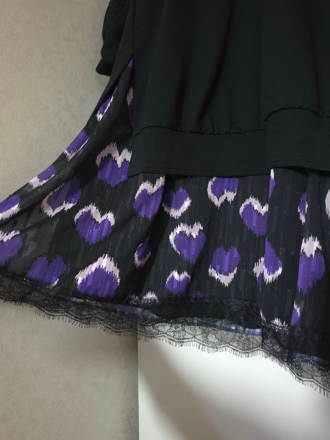 쥬시쥬디 밑단배색 원피스 상품이미지4