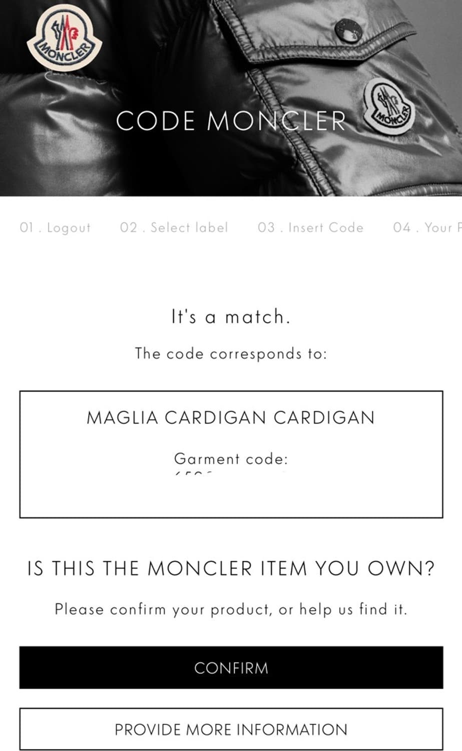정품 M) 몽클레어 화이트 집업 후드 95 상품이미지7
