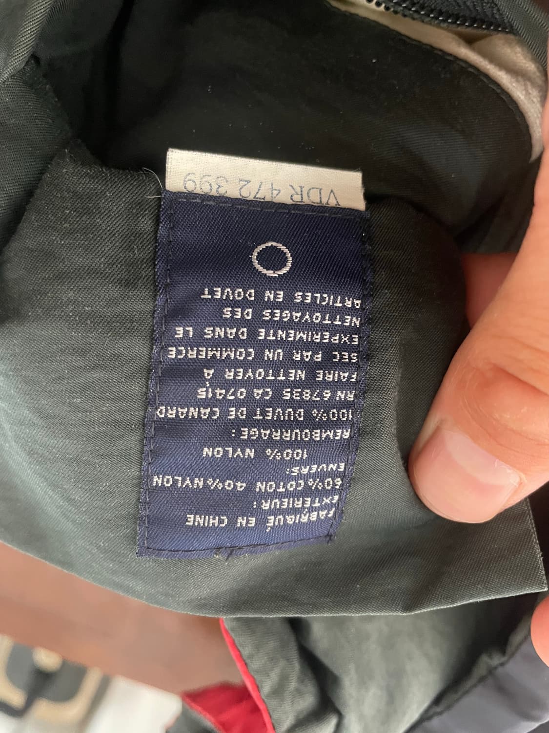 90년대 NAUTICA 노티카 올드스쿨 리버시블 패딩 L 상품이미지6
