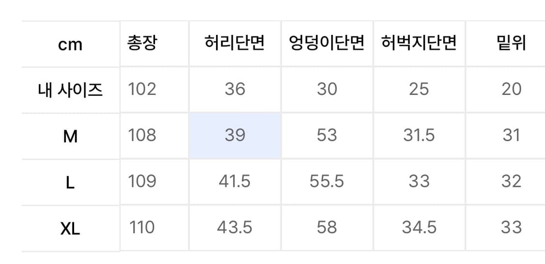 Etce 플레어 데님 팬츠 (M) 상품이미지4