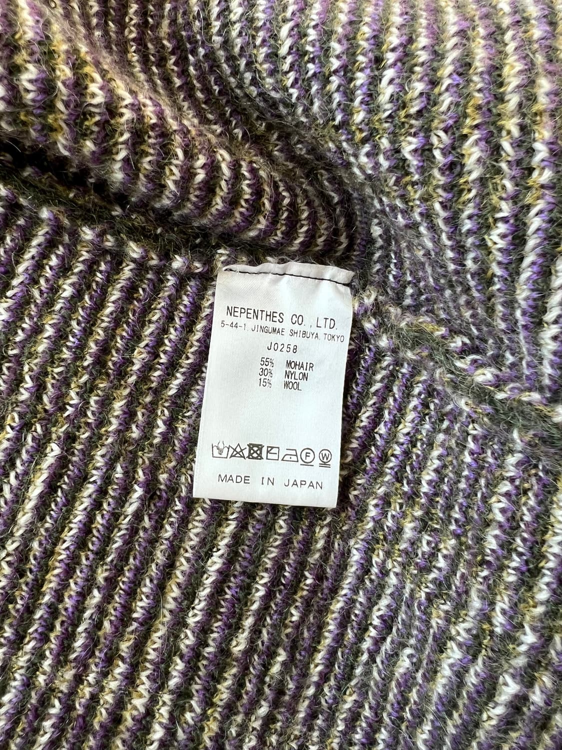 니들스 Windowpane 모헤어 울 가디건 상품이미지4