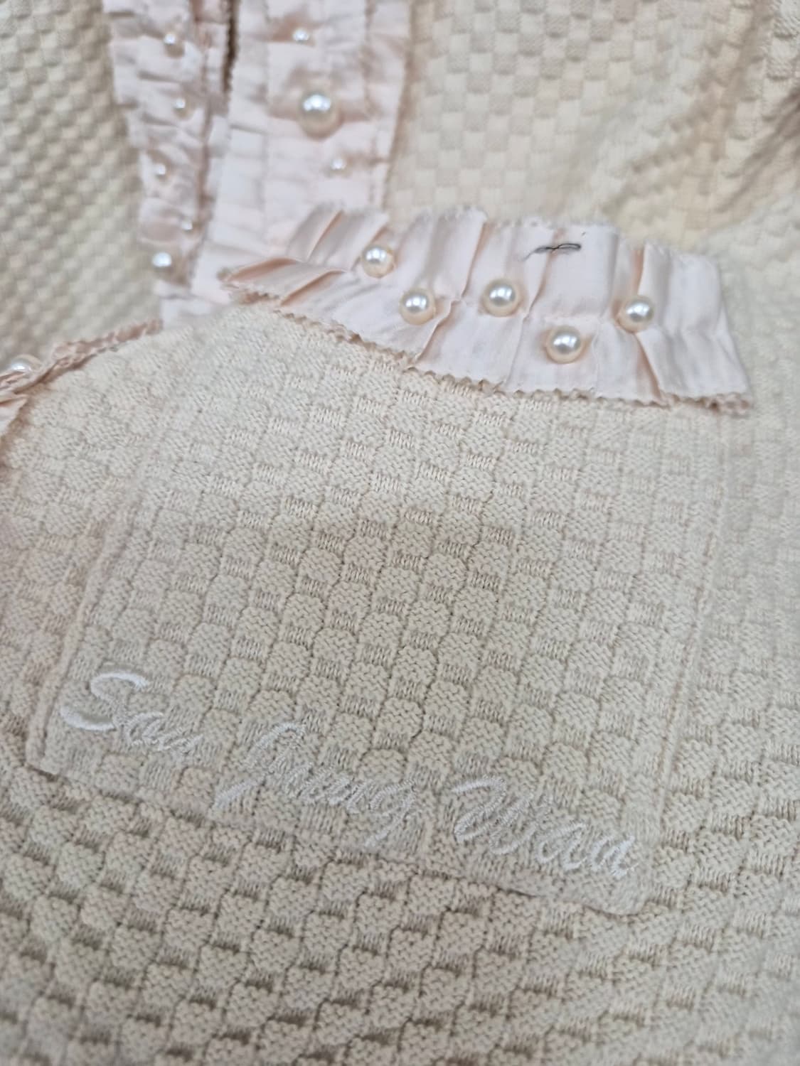 손정완  와플  니팅 자켓 상품이미지4