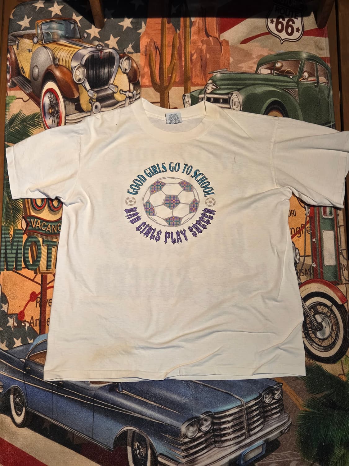 90's 축구 빈티지 티셔츠 상품이미지1