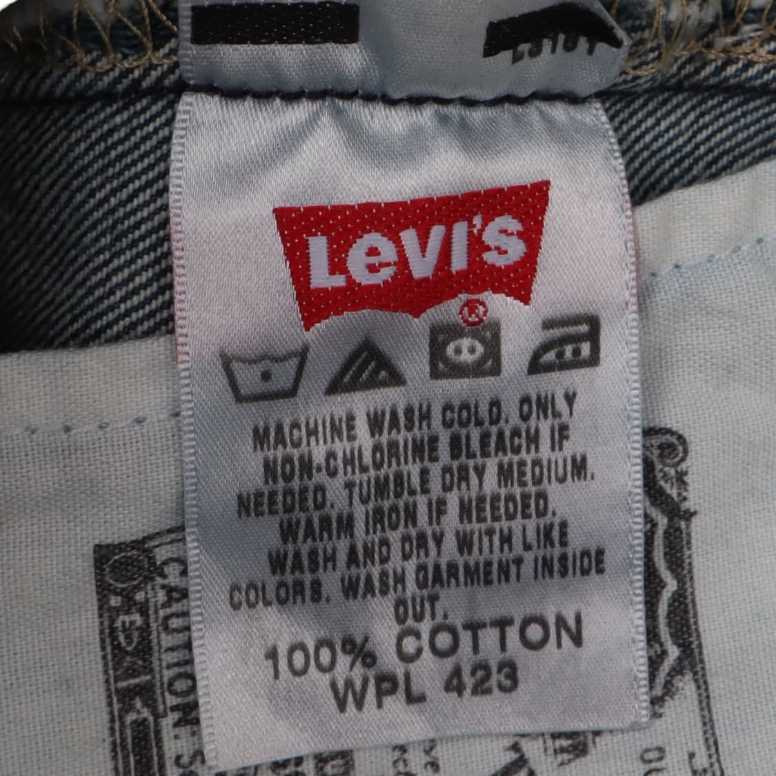 리바이스 501 스트레이트 레그 버튼플라이 데님팬츠 상품이미지9