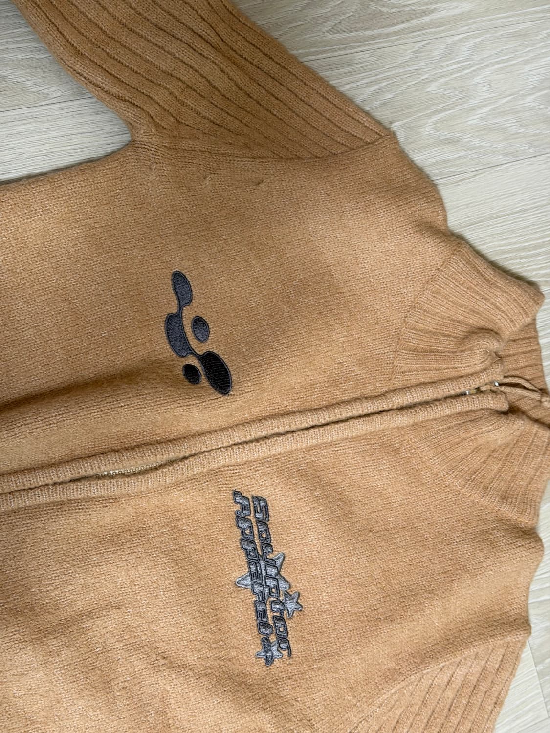 스컬프터 Atom Zip-up Sweater Deep Beige 상품이미지9