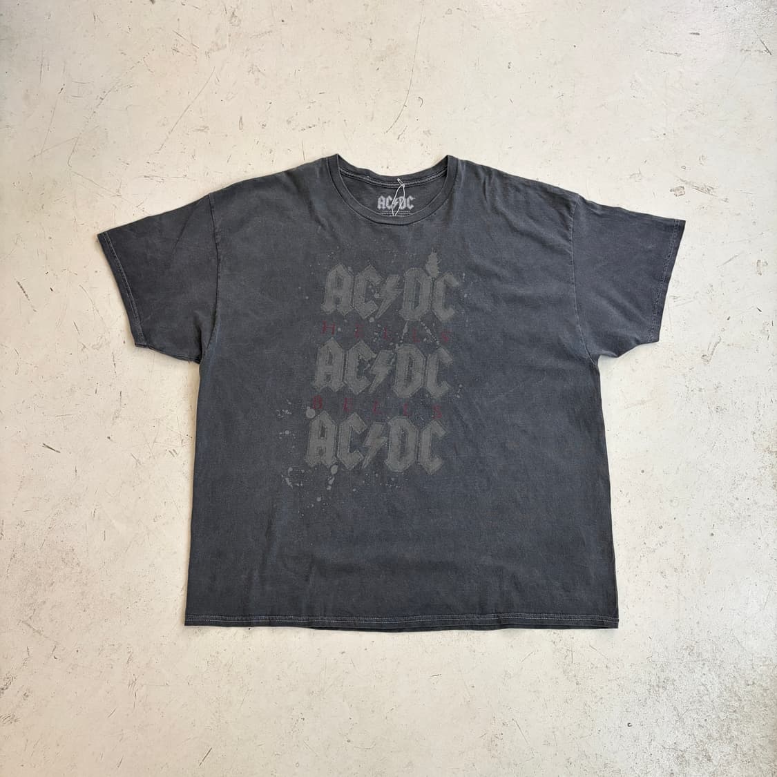 ACDC 빈티지 락밴드 반팔티 2XL-3XL 상품이미지1