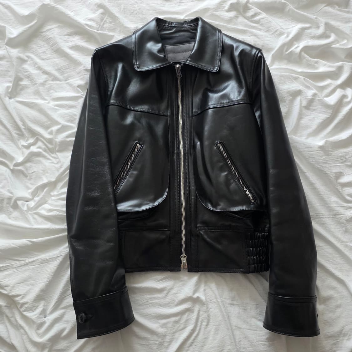 (m) 스페로네 홀스하이드 크롭레더자켓 상품이미지1