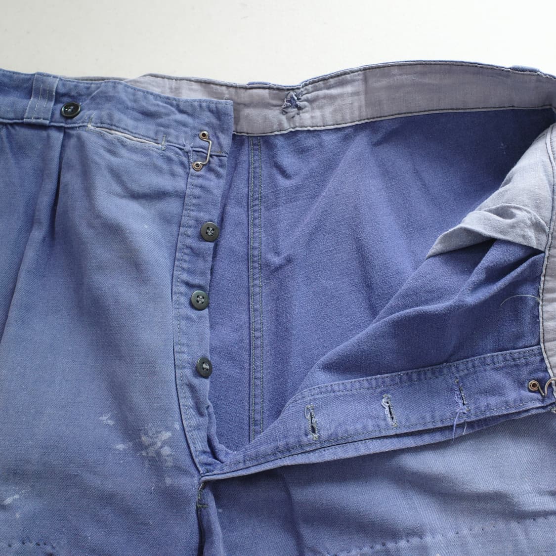 80s 프랑스 빈티지 사시코 리페어 워크팬츠 34 상품이미지4