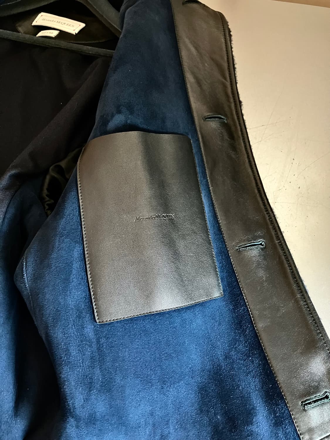 알렉산더 맥퀸 무스탕 코트 상품이미지8