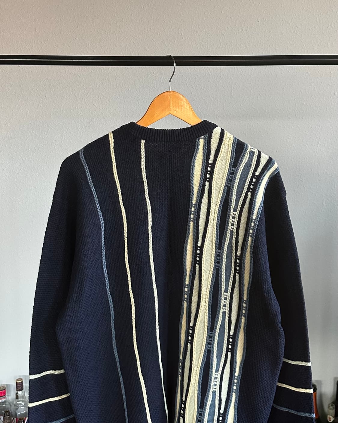 [XL]라코스테 네이비 케이블 니트 상품이미지7