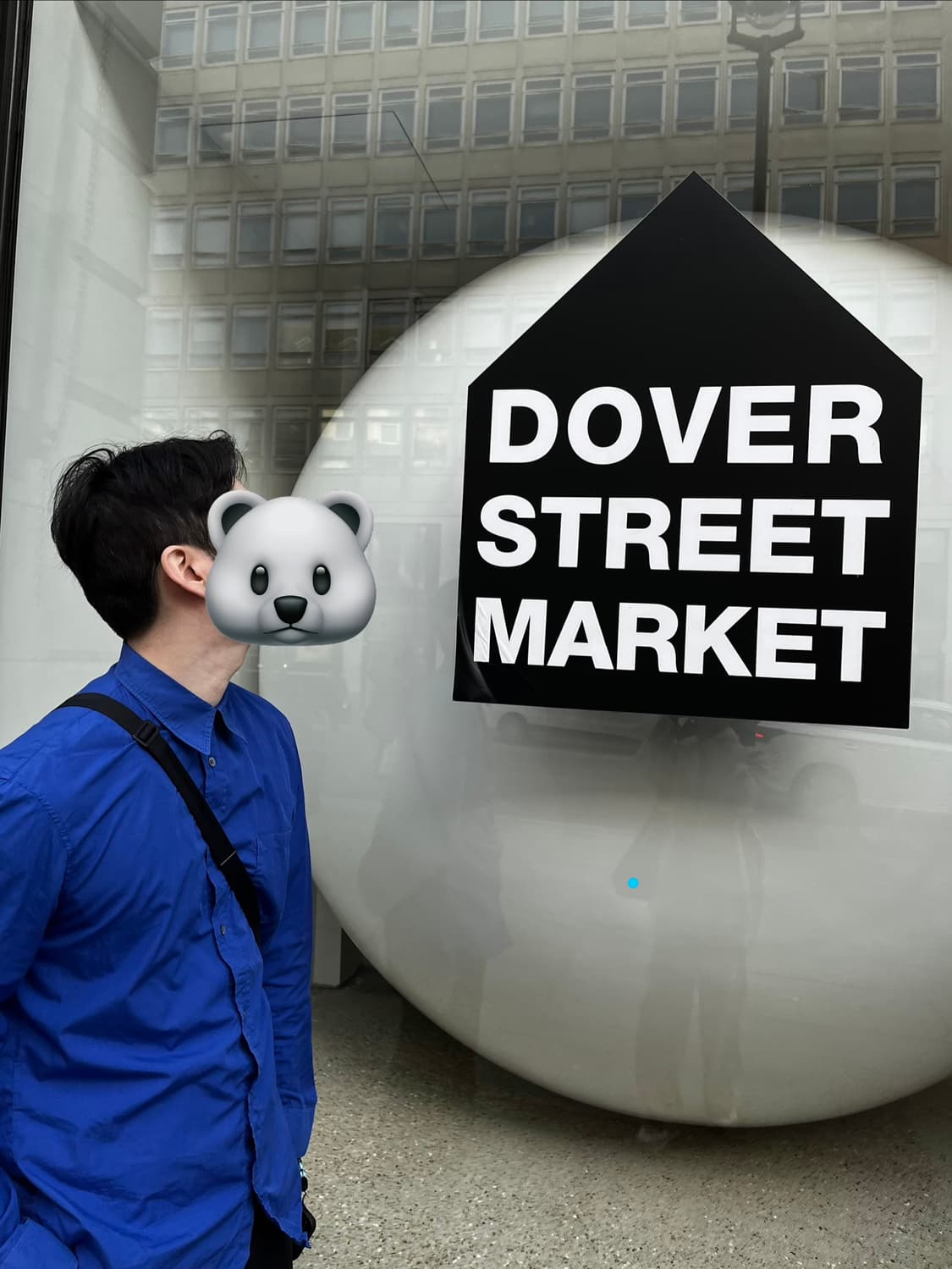 마르지엘라 셔츠 블루 상품이미지6