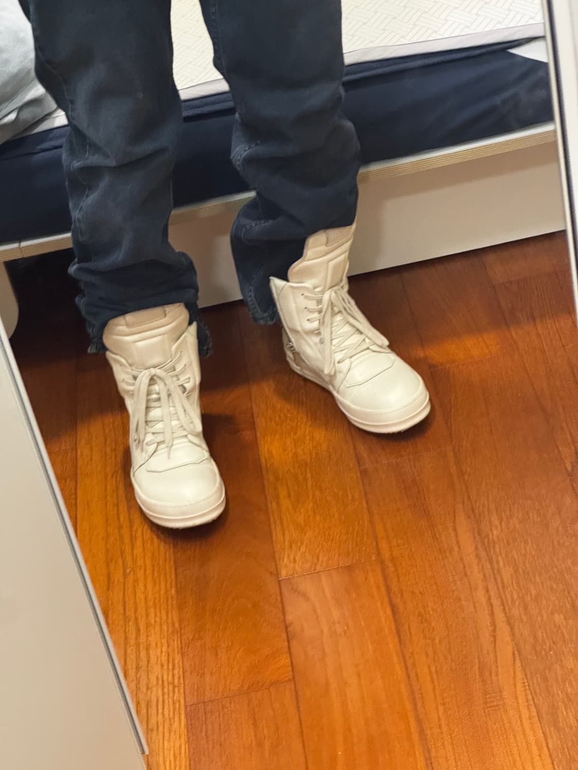 릭오웬스 지오바스켓 밀크 42 상품이미지3