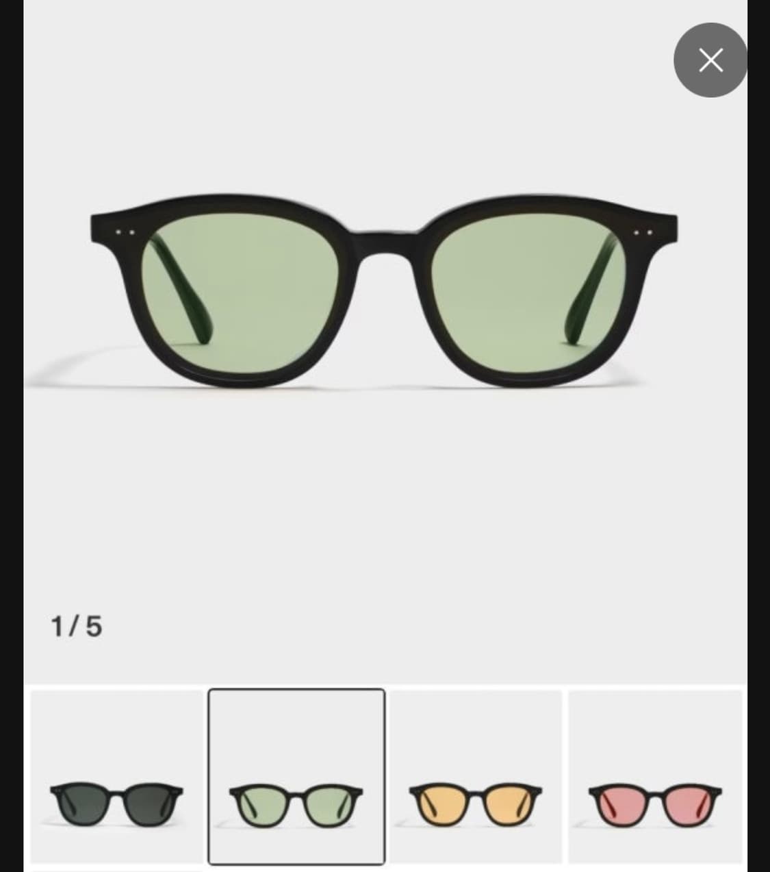 젠틀몬스터 랭(01) 카키  상품이미지1