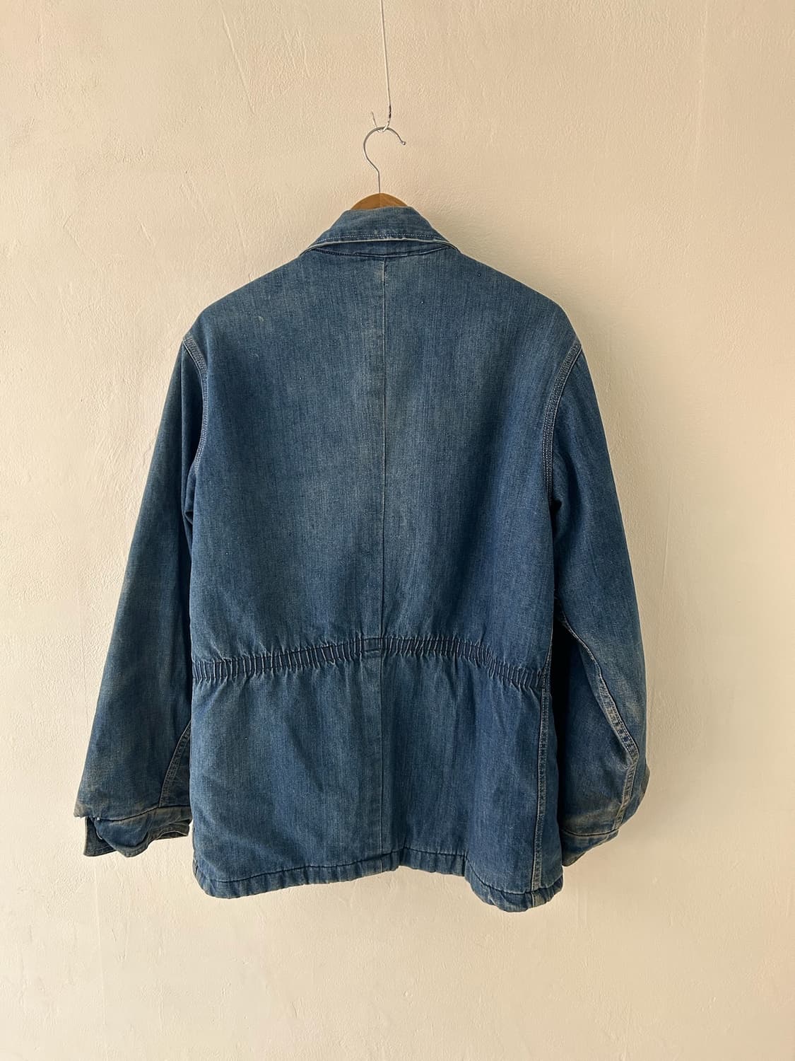 60-70's Big Smith Denim Wool Blanket JK 상품이미지10