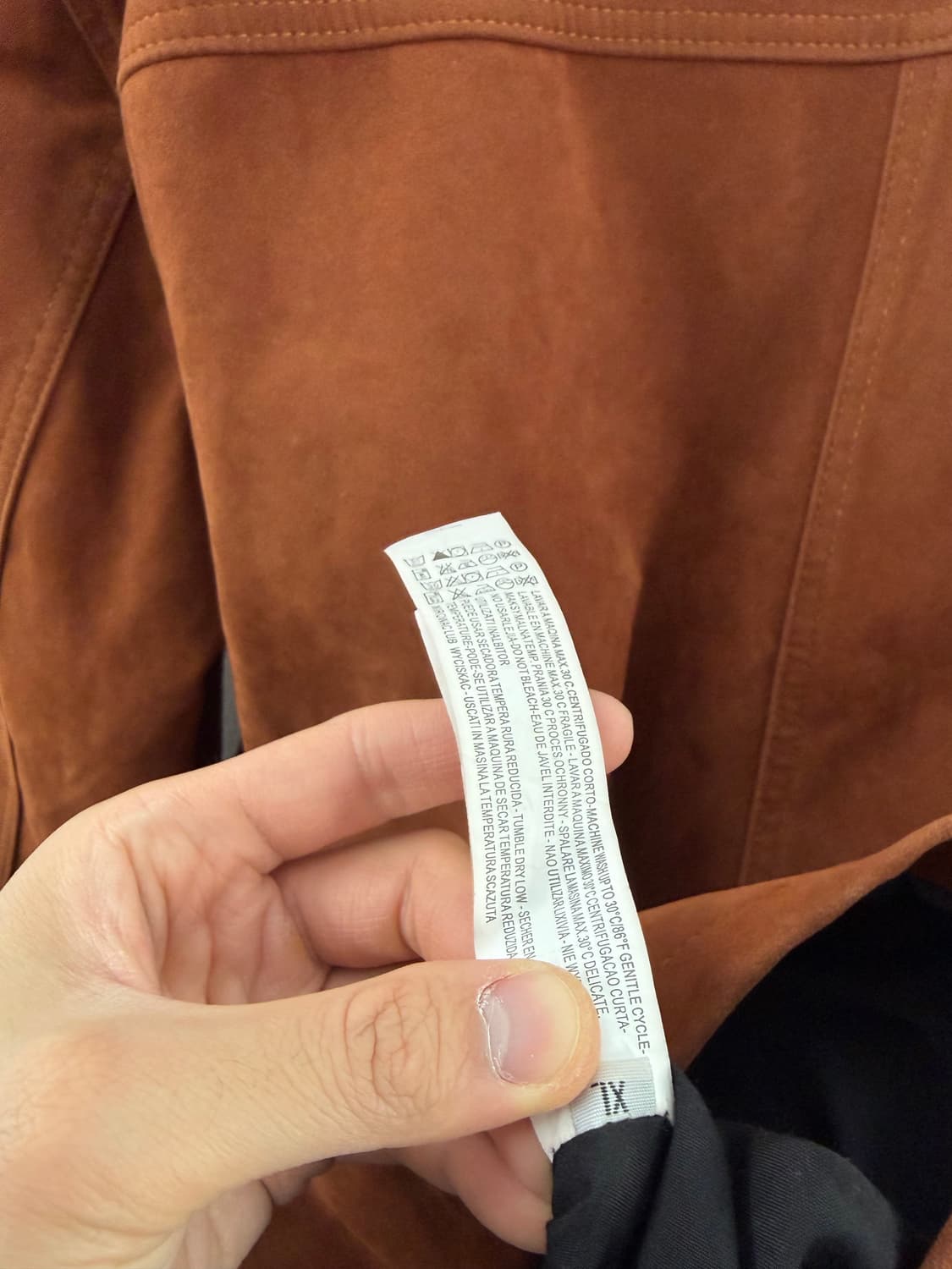 자라 스웨이드자켓 자라스웨이드자켓 초아자켓 몰스킨자켓 자라자켓 상품이미지3