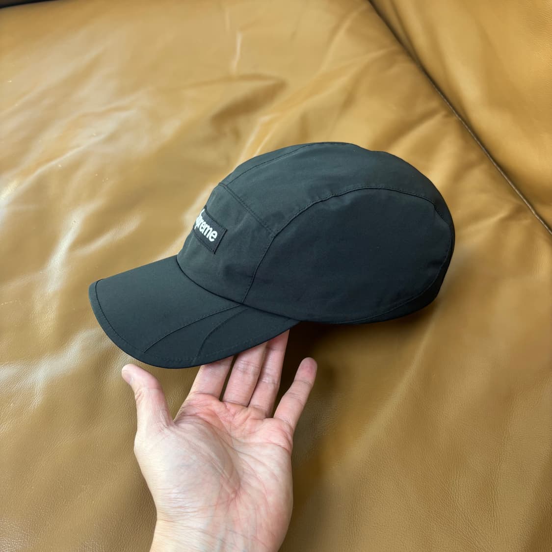 Supreme 슈프림 22ss 팩라이트 고어텍스 블랙 캠프캡 모자 상품이미지5