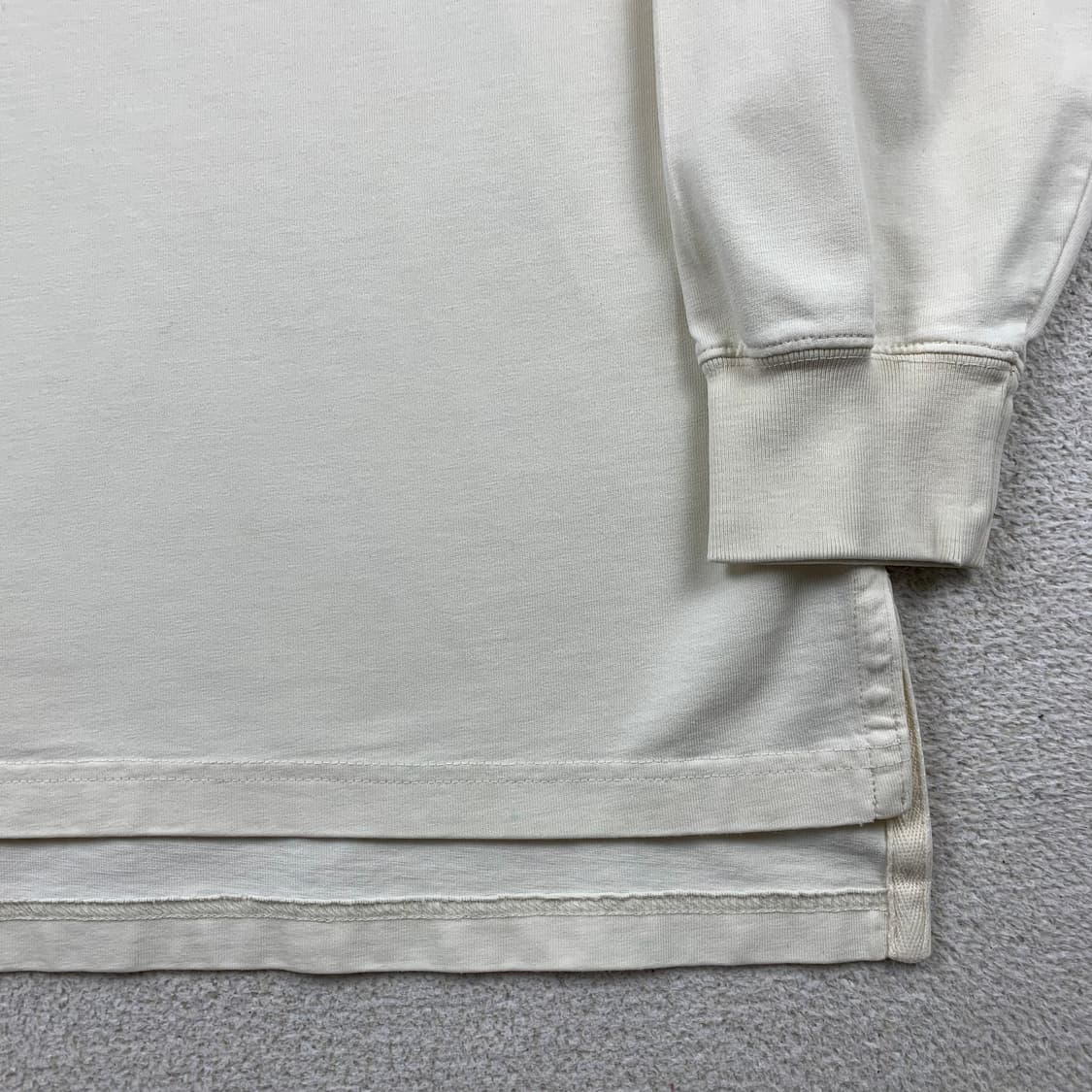 폴로 랄프로렌 크라운 로고 럭비 티셔츠 아이보리 상품이미지5