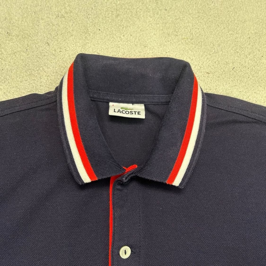 LACOSTE pk 반팔티 네이비 4 상품이미지5