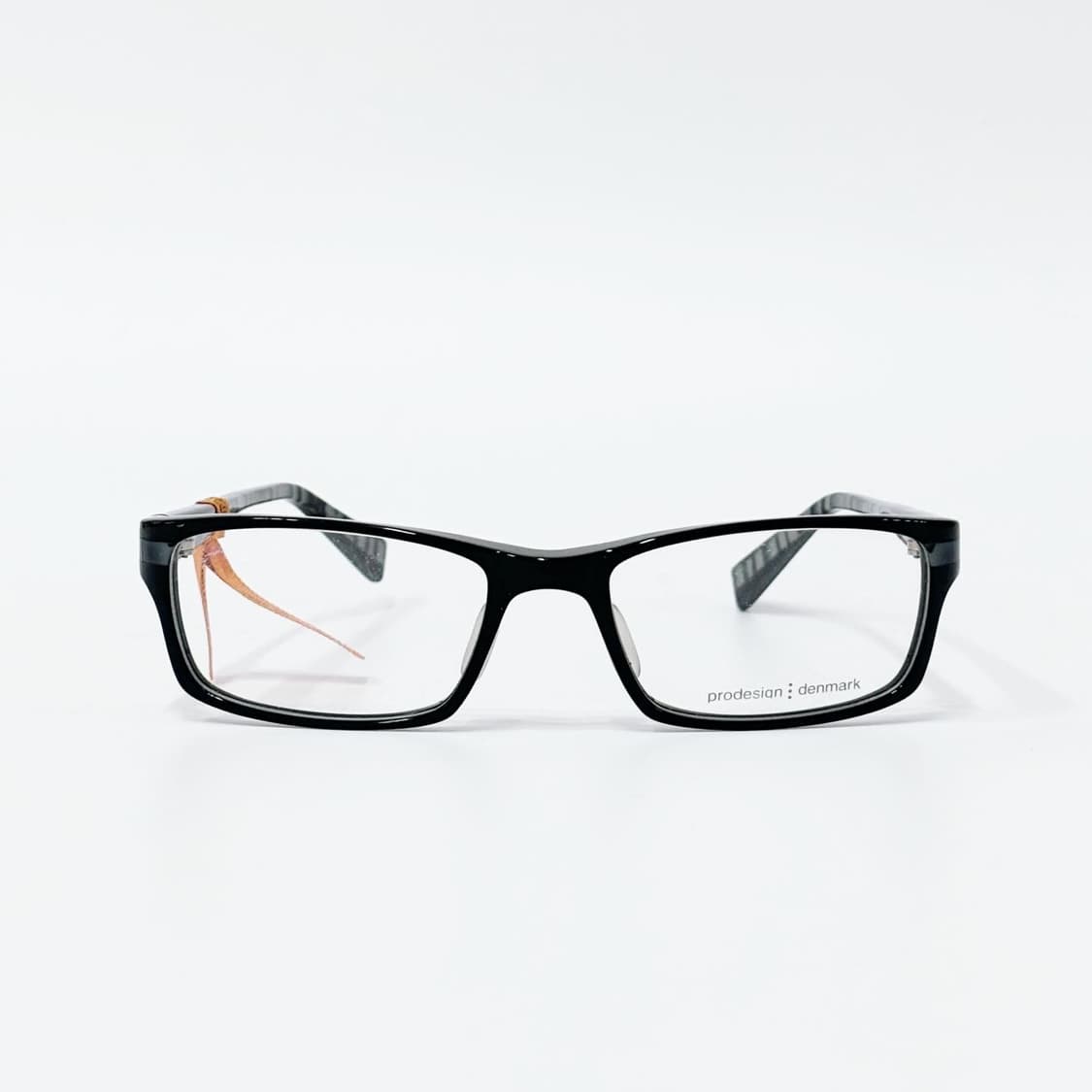 ProDesign Denmark 블랙 포인트 뿔테 데드스탁 빈티지안경 상품이미지1