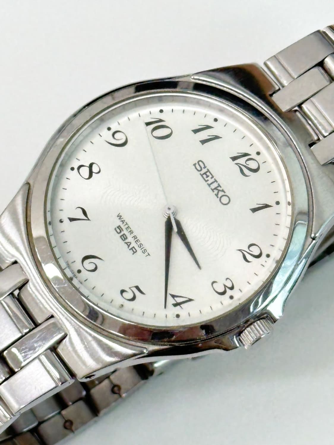 seiko / 세이코 클래식 라운드 드레스 쿼츠 남성 시계 상품이미지6