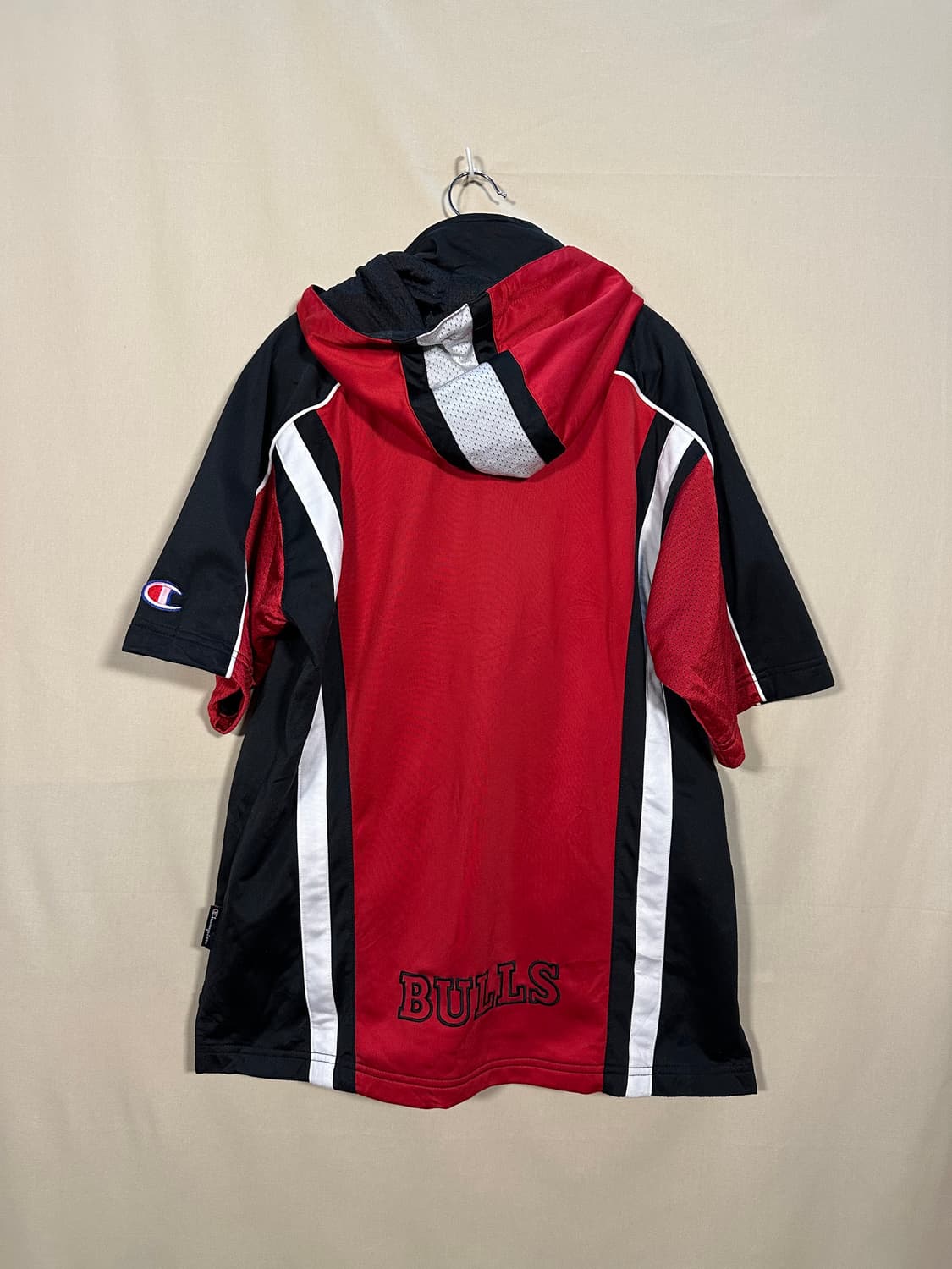 챔피온 90s 시카고 불스 반팔 져지 자켓 처분  상품이미지2
