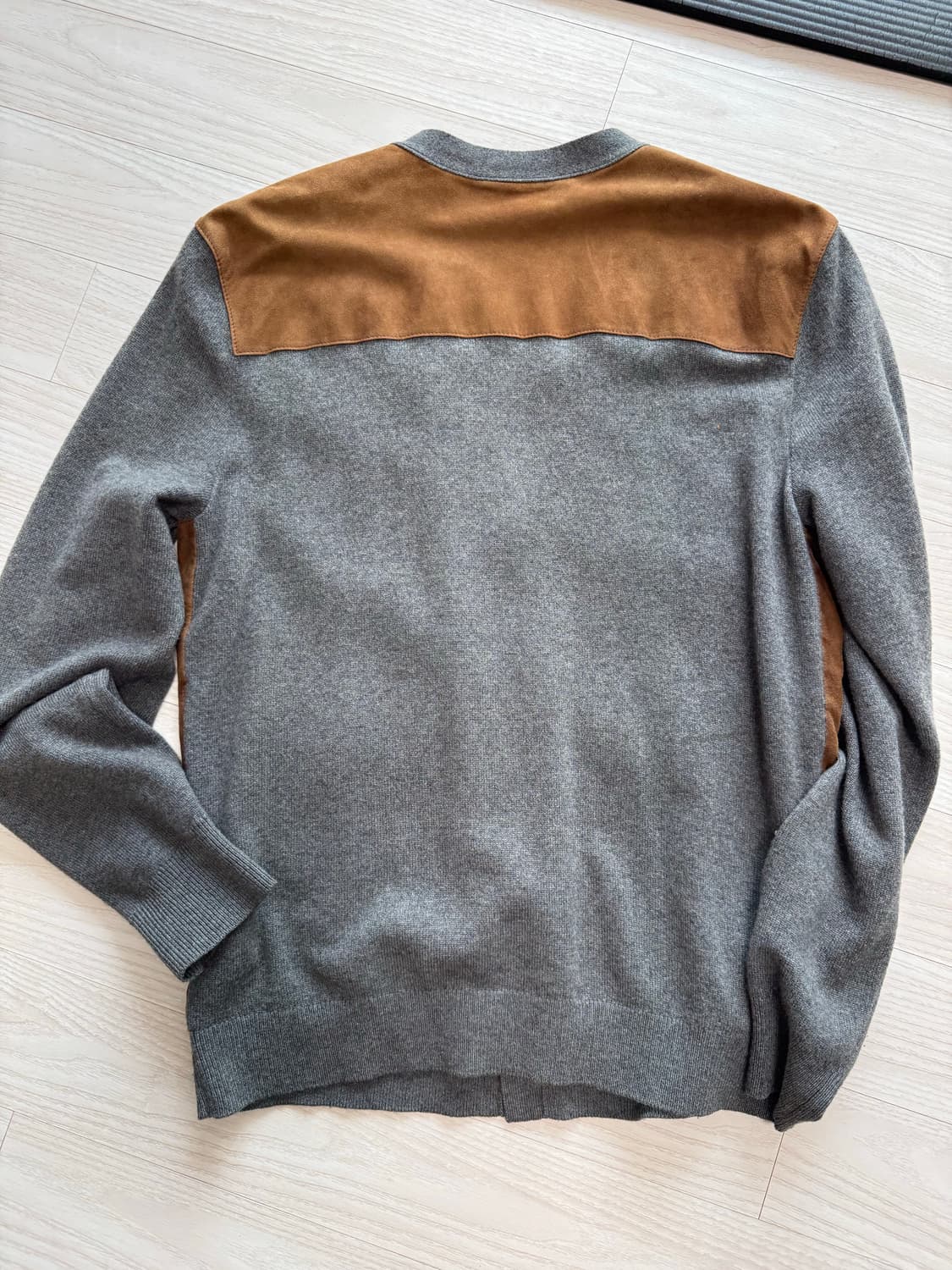 랄프로렌 퍼플라벨 스웨이드 가디건 판매 상품이미지2