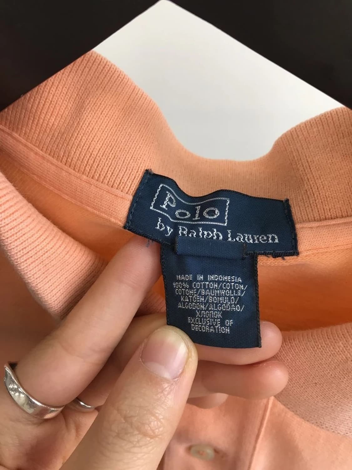 Polo Ralph Lauren Peach Polo Shirt 상품이미지6