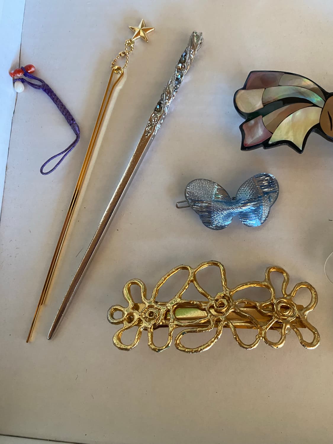 빈티지  헤어 악세사리 모음 상품이미지4