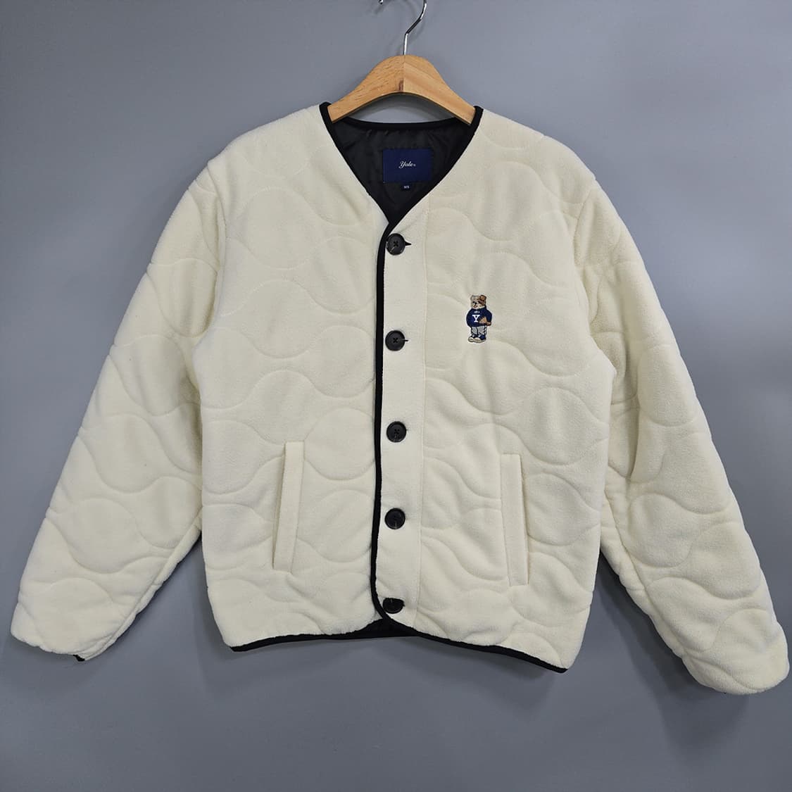 예일(Yale) 곰돌이 퀼팅 자켓 WS 상품이미지1