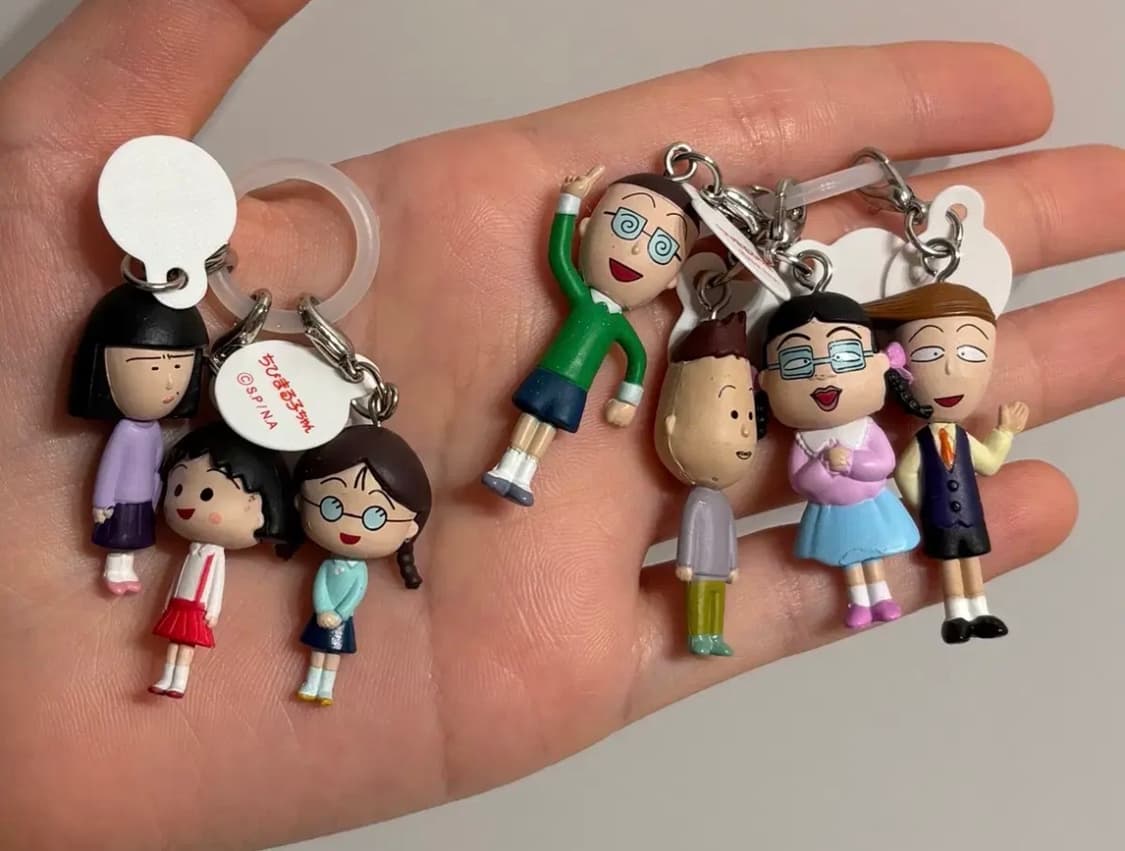 마루코 키링 세트 상품이미지1