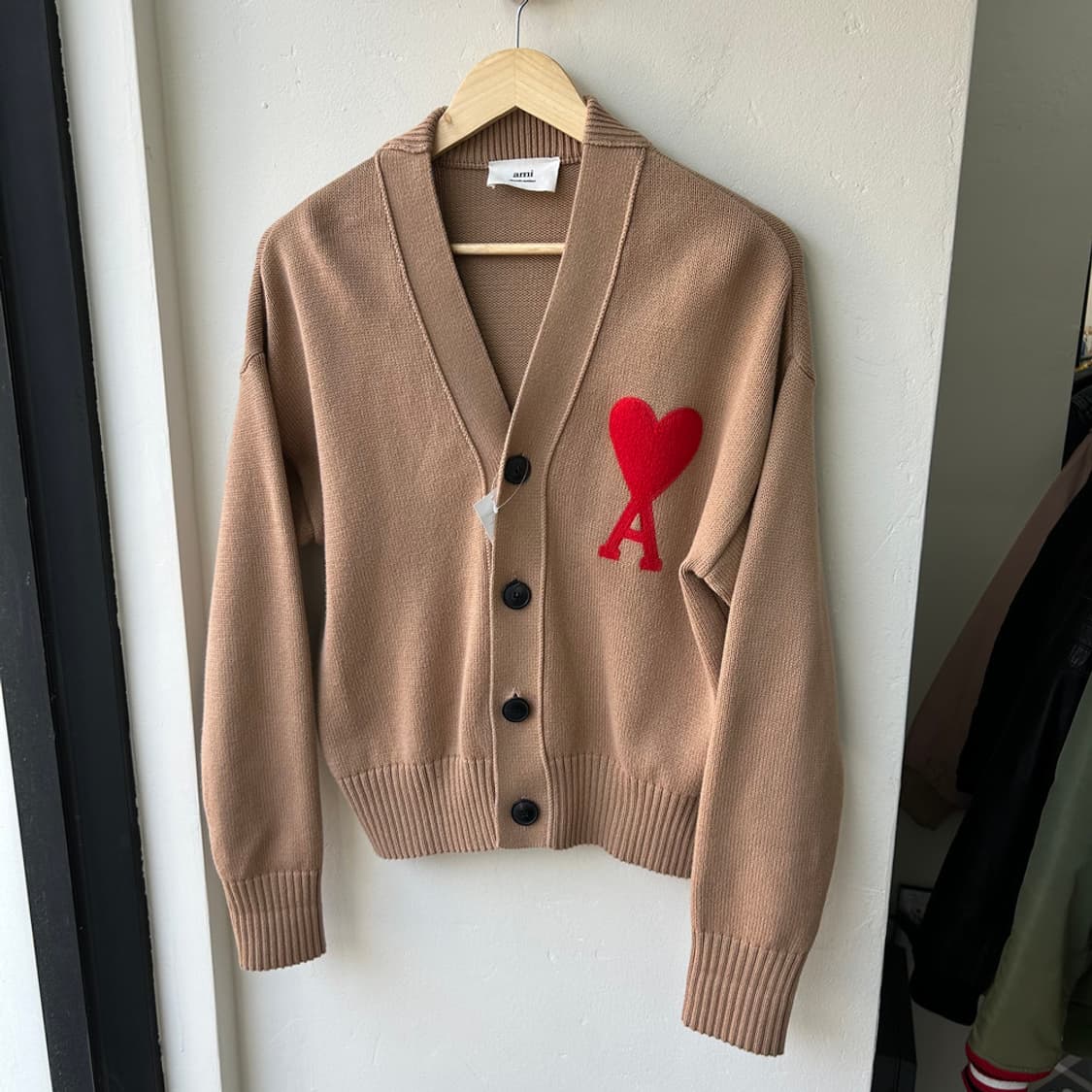 16435 - 아미 베이지 빅하트 가디건 상품이미지3
