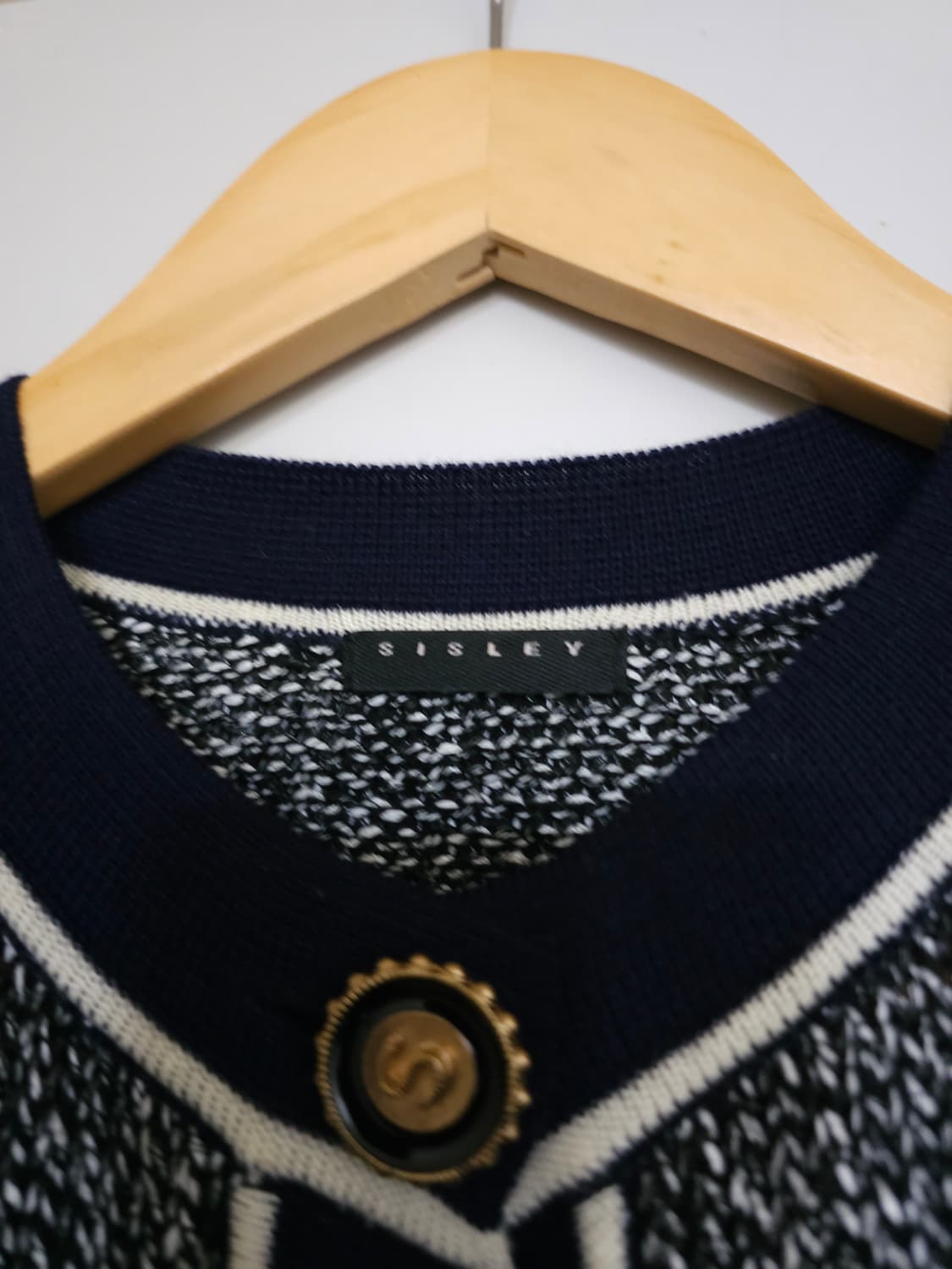 시슬리 트위드 니트 가디건 상품이미지5