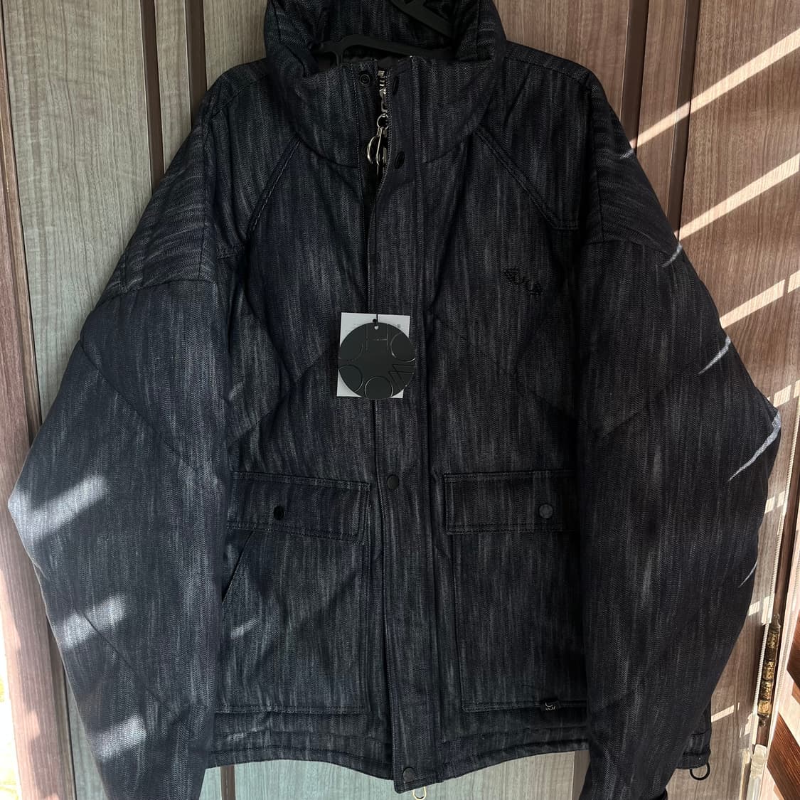 [새상품] 조우 CHOWOO 데님 다운 자켓 패딩 상품이미지4