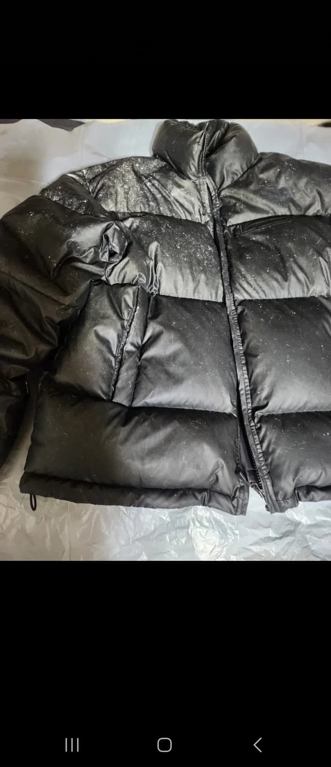 슈프림 패딩 리플렉티브 스페클 다운자켓 블랙 M 상품이미지1